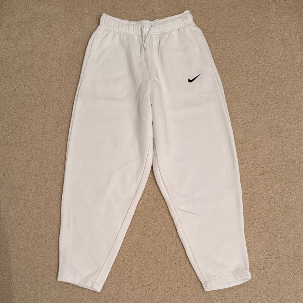 White Nike Sweatpants